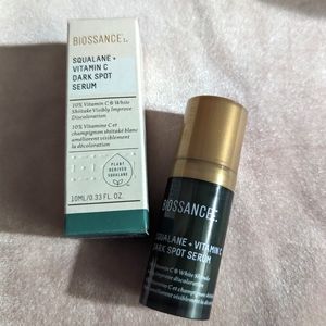Biossance Squalane + Vitamin C Dark Spot Serum Travel Size 10ml/.34oz